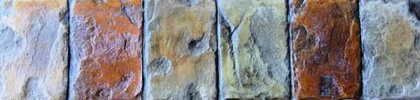 RockMolds Cobble Border Concrete Stamp Set - 4 pc RMBS-CBL - Image 2